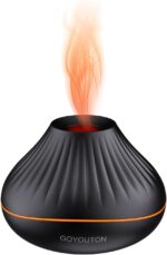 Essential Oil Diffuser,Aroma Scent Diffusers for Home Fire Flame Aromatherapy Diffuser, 160Ml Ultrasonic Cool Mist Humidifier with 7 Color Led Lights Quiet Waterless Auto Shuts-Off - Image 9