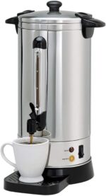 NESCO CU-50, Professional Coffee Urn, 50 Cups, Stainless Steel - Image 3