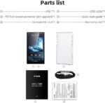 JadeAudio/FiiO JM21 Android 13 Hi-Res Music Player MP3 with Snapdragon 680, Bluetooth WiFi USB DAC 12.5H Playtime (Black) - Image 10
