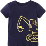Toddler Boy Summer Clothes Outfits Kids Cotton Short Sleeve Shirt Shorts Set 2-7 Years - Image 3