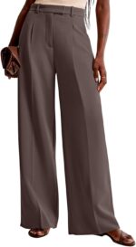 NIMIN Women Wide Leg Pants High Waisted Business Casual Work Trousers Dressy Pants with Pockets - Image 4