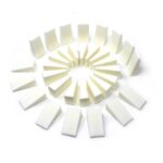 Amazon Basics Cosmetic Rectangular Foam Wedges, 192 Count (6 Packs of 32), White (Previously Solimo) - Image 10
