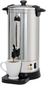 NESCO CU-50, Professional Coffee Urn, 50 Cups, Stainless Steel - Image 2