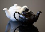 Service Ideas TPCE16WH Teapot, Ceramic, 16 oz, English Style, White - Image 3