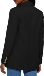 Mina Self 2025 Fall Women's Oversized Blazers Casual Double Breasted Work Business Professional Suit Jackets with Pockets - Image 4