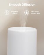 InnoGear 300ML Essential Oil Diffuser, Premium 5-in-1 Ultrasonic Aromatherapy Diffusers Scent Humidifier Aroma Diffuser Vaporizer Auto-Off Timer for Room Office Home, Yellow, Medium - Image 6