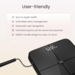 BodyPedia 8-Electrode Smart Scale for Body Weight, Digital Bathroom Weighing Scale Analyzes 43 Metrics (BMI/Muscle/Fat), Body Composition Monitor, Bluetooth Home User Health Equipment Sync Apps - Image 7