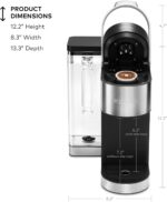 Keurig K-Supreme Plus Single Serve K-Cup Pod Coffee Maker, MultiStream Technology, Customizable Strength and Temperature Settings, Programmable, 78oz Removable Reservoir, Stainless Steel - Image 6