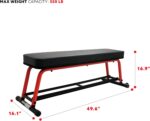 Sunny Health & Fitness Weight Bench for Heavy Duty Workouts, Exercise, Strength Training, Lifting and Home Gyms - Image 5