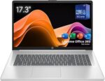 HP 17.3" Laptop with Lifetime Office 365 for The Web • 32GB RAM • 1TB SSD Storage • Intel 13th 8-Cores i3 CPU (Beat 11th i5) • 10-Key Number Pad • Windows 11 Pro No Mouse - Image 2