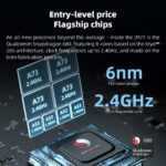 JadeAudio/FiiO JM21 Android 13 Hi-Res Music Player MP3 with Snapdragon 680, Bluetooth WiFi USB DAC 12.5H Playtime (Black) - Image 3