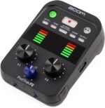 PodTrak P2 Podcast Recorder with 2 USB Mic Inputs, 2 Headphone Outputs, AI Noise Reduction, Tone & COMP Effects, Remote Guest Recording, SD Cards up to 1TB, Battery Powered, & USB-C Powered - Image 3