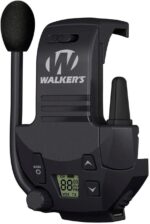 WALKER'S Razor Walkie Talkie Attachment - 22 Channels 3 Miles Range Distance Voice-Activated Handsfree Communication Device for Razor Shooting Muffs, 3 AAA Batteries Included - Image 2