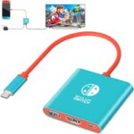 Switch Docking Station for Nintendo Switch Dock, Portable Switch Base Accessories, Switch TV Adapter Compatible Steam Deck/Switch OLED - Image 3
