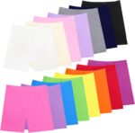 15 Pack Girls Dance Shorts, Bike Shorts for Toddlers, Biker Cartwheel Under Dress Multicolor Girls Clothes - Image 2