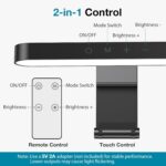 InnoGear Video Conference Light, On-Camera Video Lights for Monitor Desk LED Streaming Lighting with Remote and Touch Control Selfie Zoom Lighting for Computer Webcam Laptop Podcast, Recording - Image 5
