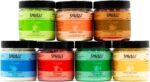 Hot Tub & Spa Bath Salt Aromatherapy Crystals - Spazazz Escape Collection 4 Oz 7-Pack Sampler & Hot Cold Towel - Lavender, Lime Coconut, Green Tea, Vanilla Jasmine, Kiwi Pear, Grapefruit, Pomegranate - Image 2
