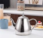 SANQIAHOME Stainless Steel Teapot Coffee Servers 1200ml - Image 3
