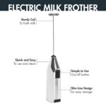Primula Stovetop Espresso Maker and Handheld Electric Milk Frother Gift Set, Moka Pot for Classic Italian and Cuban Coffee, Cafetera, 6 Espresso Cups, Silver - Image 12