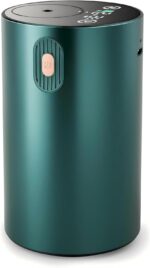 JUANANIUG Waterless Essential Oil Diffuser Portable: Rechargable Aromatherapy Diffuser for Car and Home - 4 Concentration Adjustments and Timers - Gifts for Valentine’s Day (Dark Green) - Image 2
