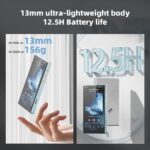 JadeAudio/FiiO JM21 Android 13 Hi-Res Music Player MP3 with Snapdragon 680, Bluetooth WiFi USB DAC 12.5H Playtime (Black) - Image 9