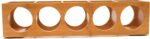 Lipper International 8305 Bamboo Wood Stackable 5-Bottle Wine Rack, 20-3/4" x 5-3/8" x 4-3/4" - Image 11