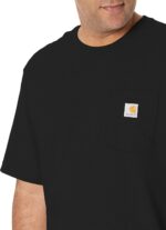Carhartt Men's Loose Fit Heavyweight Short-Sleeve Pocket T-Shirt (Also Available in Big & Tall) - Image 5