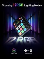 MAONO Gaming Streaming Equipment Bundle: Audio Interface Mixer and XLR Dynamic Mic RGB Noise Reduction Live Streaming Podcasting MaonoCaster PD200XS&G1 NEO - Image 8