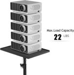 Projector Stand Tripod - Laptop Tripod Projector Stand Adjustable Height 22 to 47 Inch, Projector Tripod Stand, Tripod for Porjector, Projector Stand for Outdoor Movies - Image 7