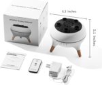 REGINEXT Mushroom Cloud Aroma Diffuser - 7-Smoke Modes Jelly Fog, 7-Color LED, 3-Timer | Auto Shut-Off, Quiet Meditation Buddy | Home Decor for Bedroom/Office - Image 9