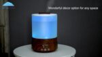 BlueHills Premium 2500 ML XL Essential Oil Diffusers - 30 Hr Run Aromatherapy Diffuser & Air Humidifier Mist for Large Room - 7 LED Colors Oil Diffuser Essential Oils for Home w/Auto Shut Off - F003 - Image 3