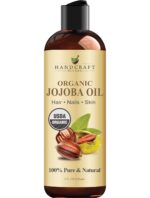 Handcraft Blends USDA Organic Jojoba Oil | Cold-Pressed | 8 Fl Oz | 100% Pure & Natural | for Hair, Skin & Face | Premium Grade Carrier Oil | for Massage & Aromatherapy | Hexane-Free - Image 2