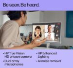 HP All-in-One Desktop PC| 12GB RAM| 1TB PCIe SSD| 22" Full HD Display, Anti-Glare| Intel Dual-core Processor| KB&Mouse| HDMI, USB-C, Wi-Fi 6| Windows 11 | Cashmere White| for Business & Personal Use - Image 8