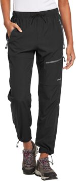 baleaf Women's Hiking Pants Quick Dry Lightweight Water Resistant Elastic Waist Cargo Pants for All Seasons - Image 2