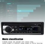 4 x 60W Car Radio Stereo Bluetooth MP5 Player Single Din Dual USB Hands- Car Stereo Support MP3/MP5/USB LCD Display with Remote Control for, Finder and Surroundings - Image 9