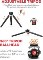 Smartphone Video Vlogging Kit Metal Microphone Light Tiktok YouTube Podcast Equipment for iPhone 15/14/13 Mini/Pro/Max, Android Smartphone (V-Master) - Image 3