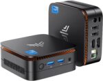 KAMRUI Essenx E1 Mini PC, Small Computer Twin Lake- N150 up to 3.6 GHz(Upgraded N100), Mini Desktop Computer 8GB DDR4 256GB SSD, 2.4G/ 5.0G WiFi, BT, 4K for Business, Home, Office Family-NAS - Image 2