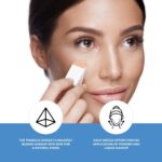 ForPro Professional Collection Beauty Wedges, Latex Free Foam Sponges, Makeup Blenders for Powder and Liquid Makeup, 100-Count - Image 6