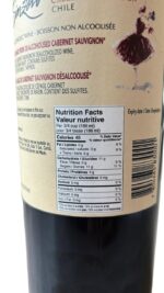 SINZERO Cabernet Sauvignon – Premium Non-Alcoholic Red Wine – Dealcoholized Cabernet Sauvignon – Aged in French Oak for a Smooth, Rich Flavor – Low Calories, Vegan Friendly – 750ml (25.4 Fl Oz) – Made in Chile - Image 4