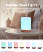 InnoGear 300ML Essential Oil Diffuser, Premium 5-in-1 Ultrasonic Aromatherapy Diffusers Scent Humidifier Aroma Diffuser Vaporizer Auto-Off Timer for Room Office Home, Yellow, Medium - Image 7