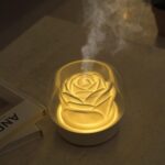 Diffusers for Essential Oils Large Room: SEVEYEE 500ml Aromatherapy Diffuser for Home Bedroom - Big Capacity Running 24 Hours Waterless Auto Off with 7 Colors Lights - White - Image 4