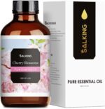Cherry Blossom Essential Oil 120ml (4 Fl Oz), SALKING Pure & Natural Fragrance Oils, Aromatherapy Essential Oils for Diffuser, Massage, Soap, Candle Making, Perfume - Image 2