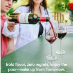 Tomorrow Cellars Non-Alcoholic Red Wine, Award-Winning, California-Crafted, Low Sugar and Low Calorie Non Alcoholic Wine, Smooth and Rich with Juicy Fruit Touches - Image 5