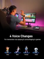 MAONO Gaming Streaming Equipment Bundle: Audio Interface Mixer and XLR Dynamic Mic RGB Noise Reduction Live Streaming Podcasting MaonoCaster PD200XS&G1 NEO - Image 6