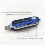Slim design MP3 player in auto power outage mode with memory and lyrics lyrics display for music lovers - Image 9