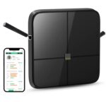 BodyPedia 8-Electrode Smart Scale for Body Weight, Digital Bathroom Weighing Scale Analyzes 43 Metrics (BMI/Muscle/Fat), Body Composition Monitor, Bluetooth Home User Health Equipment Sync Apps - Image 2