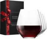 ELIXIR GLASSWARE Stemless Wine Glasses Set of 4-18 oz - Red Glass Set 4 - Premium Crystal Wine Glasses Stemless Set of 4 - Housewarming Gifts for Women and Men - Image 2