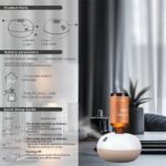 Waterless Rechargeable Scent Diffuser – Hotel Collection Diffuser Set with 6 Hotel Essential Oils – Two Intensity Modes – Home & Office Fragrance Machine - Image 3