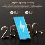 128GB MP3 Player with Bluetooth and WiFi, Android 13.0, 5.5" HD Touchscreen, 13MP Camera, Preloaded Spotify, Pandora, 1TB Expandable & Parental Controls Black - Image 9