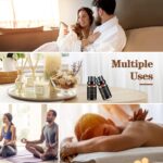 Essential Oils Set, Men Scents Fragrance Oil Aromatherapy Essential Oils Kit for Diffuser (6x10ML) - Sandalwood, Cedar, Leather, Sweet Tobacco, Rum, Cologne Aromatherapy Oils Gift for Men - Image 5